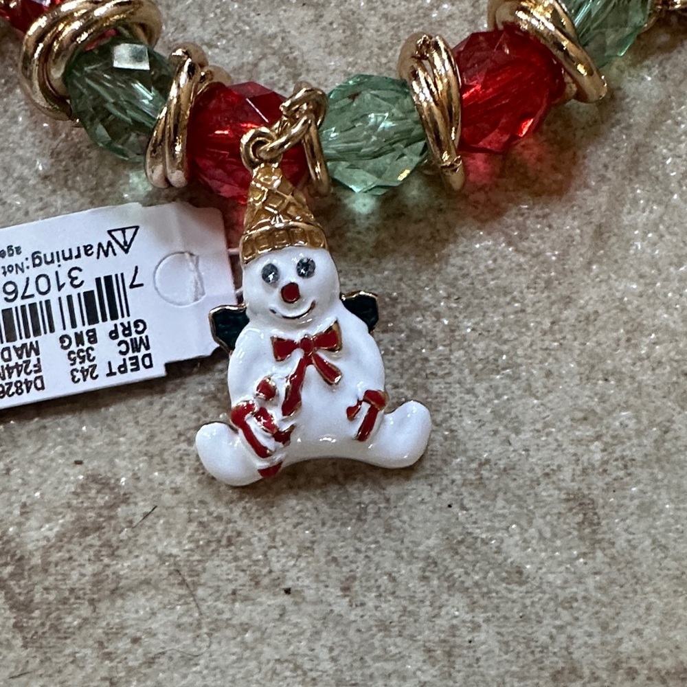 Festive Holiday Charm Bracelet - Picture 6 of 7